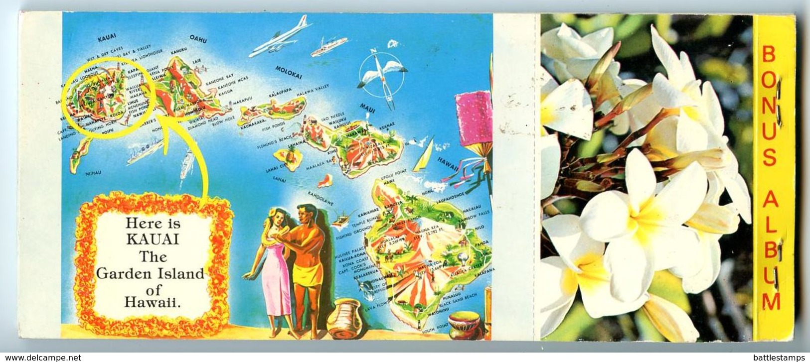 United States Modern Postcard Album Kauai, Hawaii - Kauai