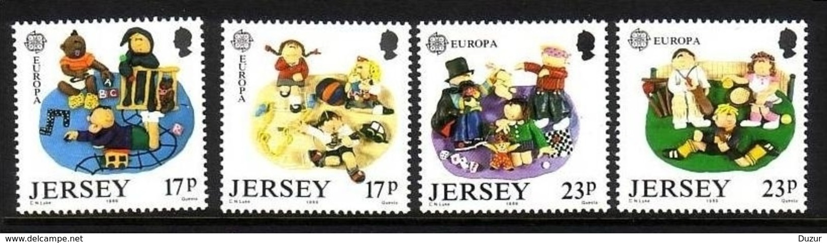 1989 Jersey Toys Chess MNH ** - Chess