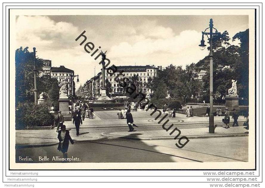 Berlin-Kreuzberg - Belle Alliance Platz - Foto-AK 30er Jahre - Kreuzberg