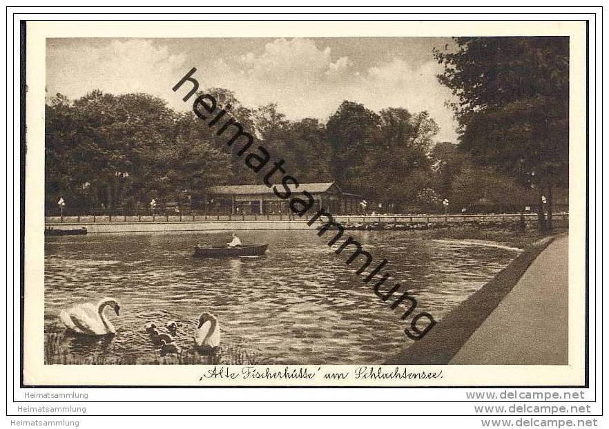 Berlin-Zehlendorf - Alte Fischerhütte Am Schlachtensee - Zehlendorf