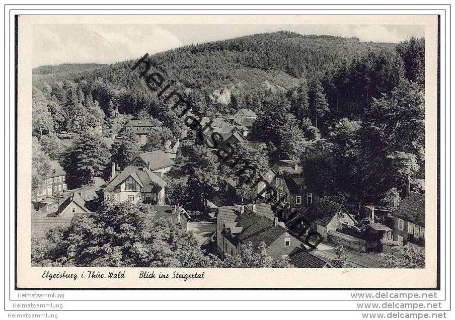 98716 Elgersburg - Blick Ins Steigertal - Elgersburg