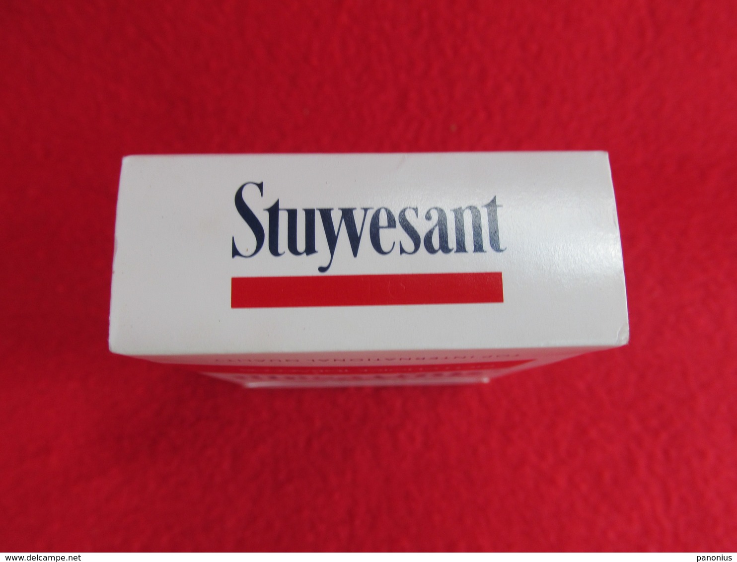 TOBACCO CIGARETTES CARDBOARD BOX PETER STUYVESANT EMPTY - Boites à Tabac Vides