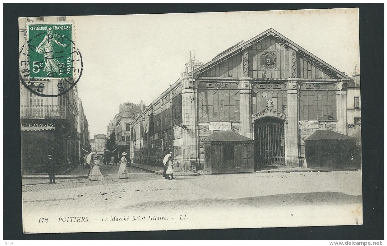 Poitiers - Le Marché Saint Hilaire   Zbe72 - Poitiers