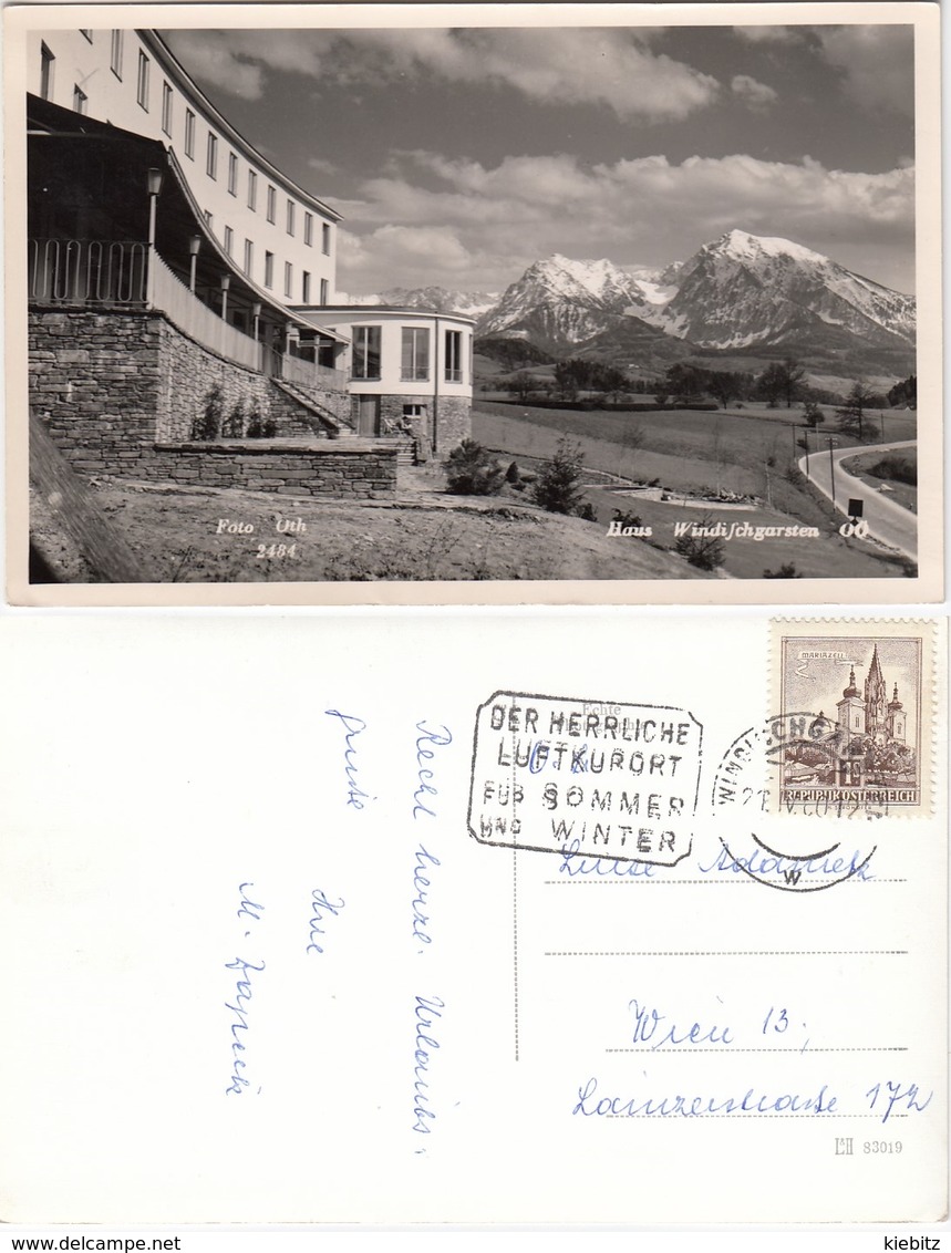OÖ - Windischgarsten - Haus Windischgarsten Mit Gr. Pyhrgas Gel. 1960 - Windischgarsten
