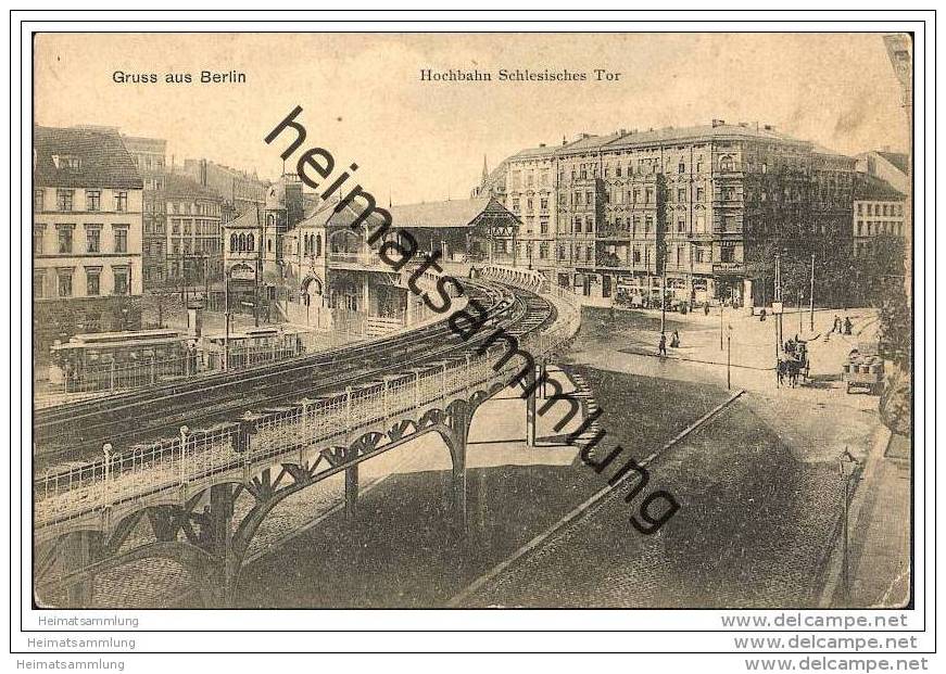 Berlin - Hochbahn Schlesisches Tor - Kreuzberg