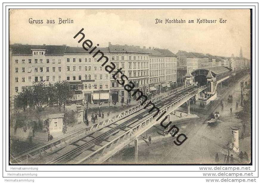 Berlin - Hochbahn Kottbusser Tor - Kreuzberg