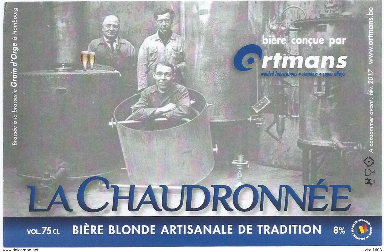 Etiket België 0529 - Beer