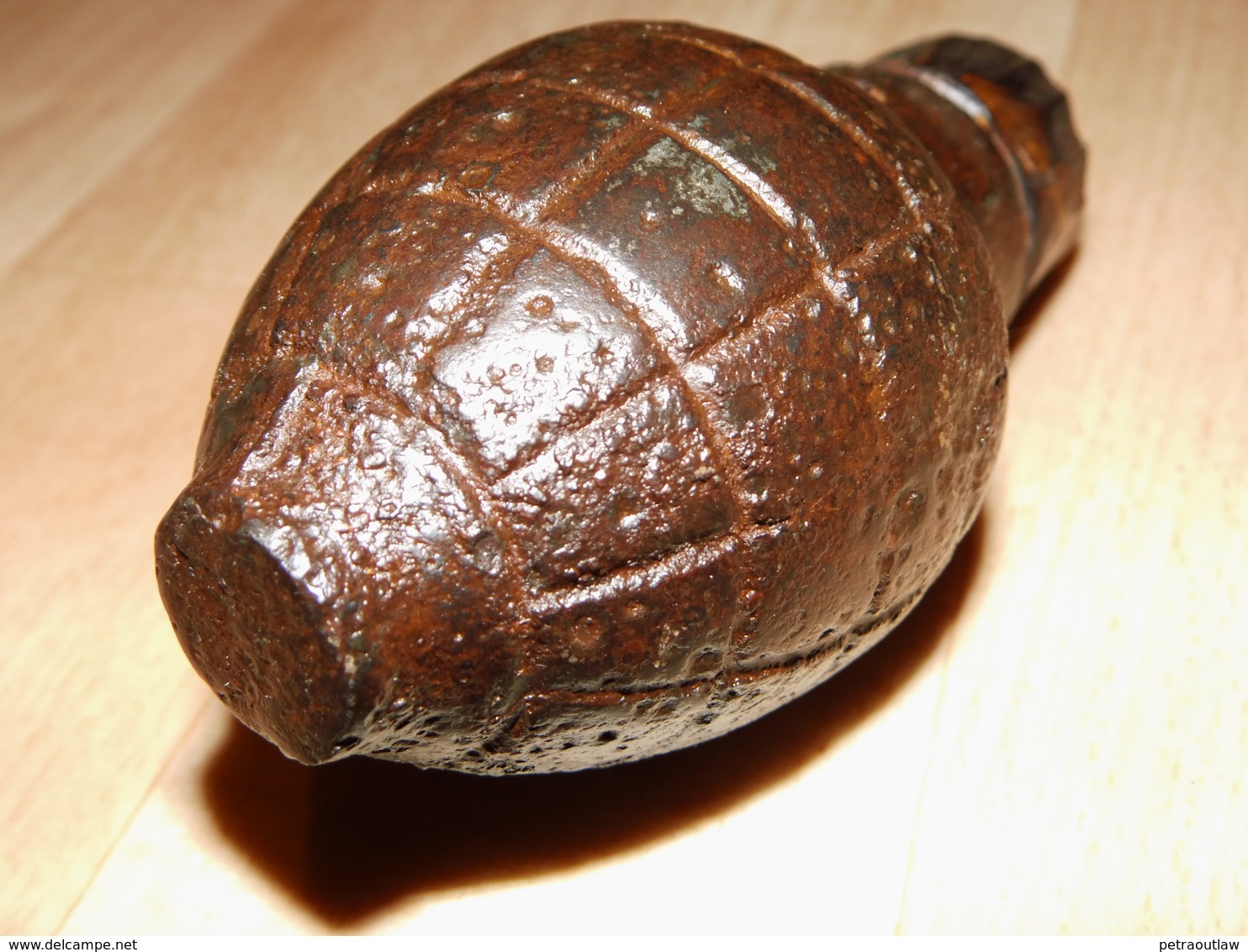 Grenade Citron Francaise WW1 (Neutralisée/restaurée) - 1914-18