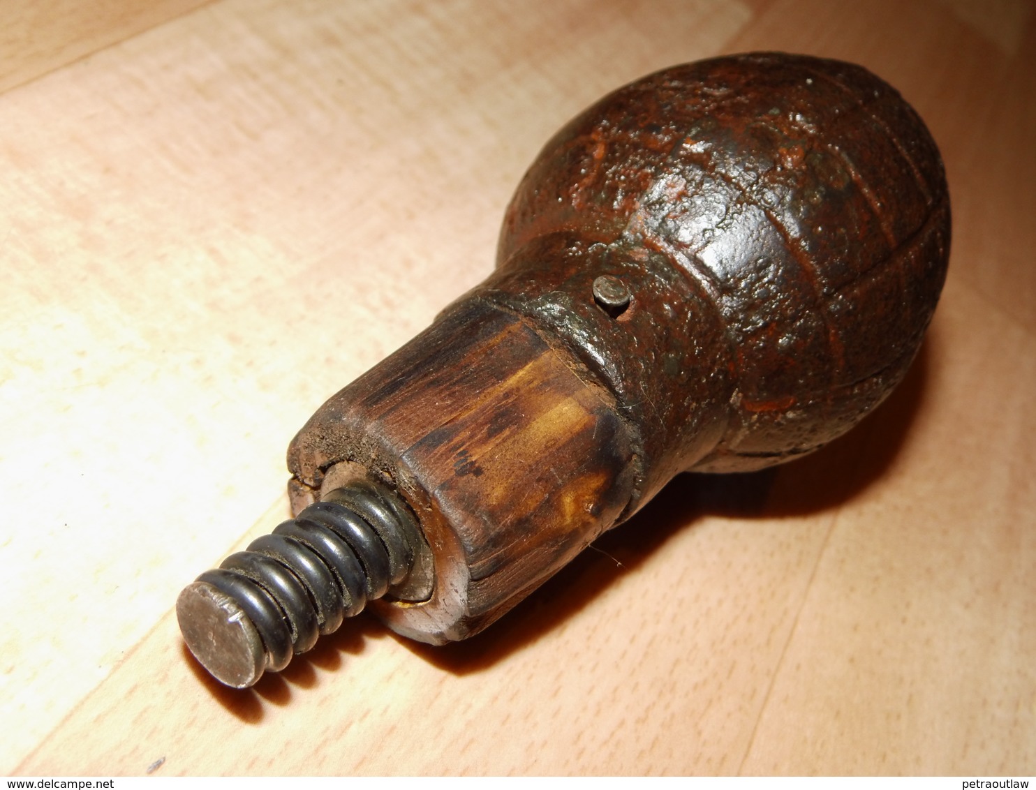 Grenade Citron Francaise WW1 (Neutralisée/restaurée) - 1914-18