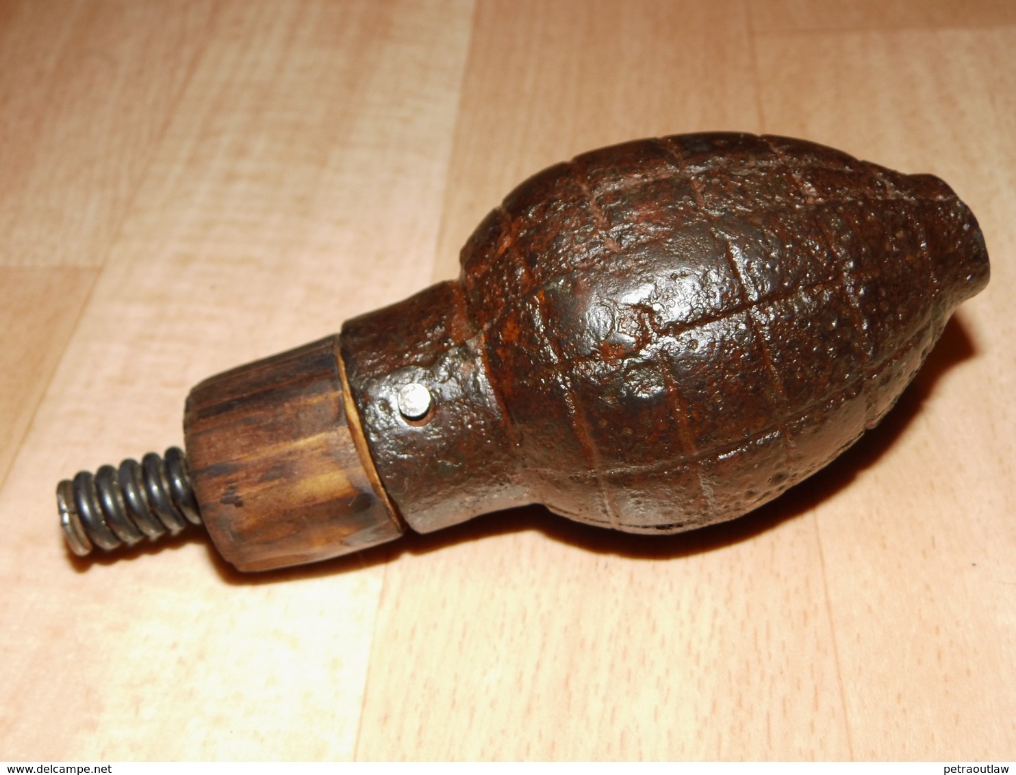 Grenade Citron Francaise WW1 (Neutralisée/restaurée) - 1914-18