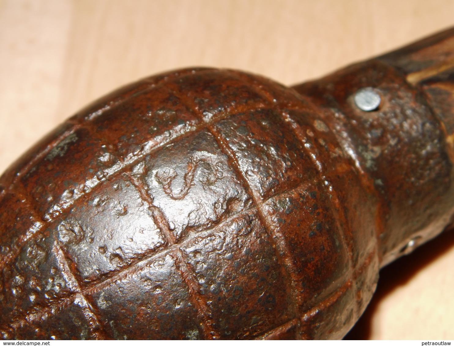 Grenade citron Francaise WW1 (Neutralisée/restaurée)