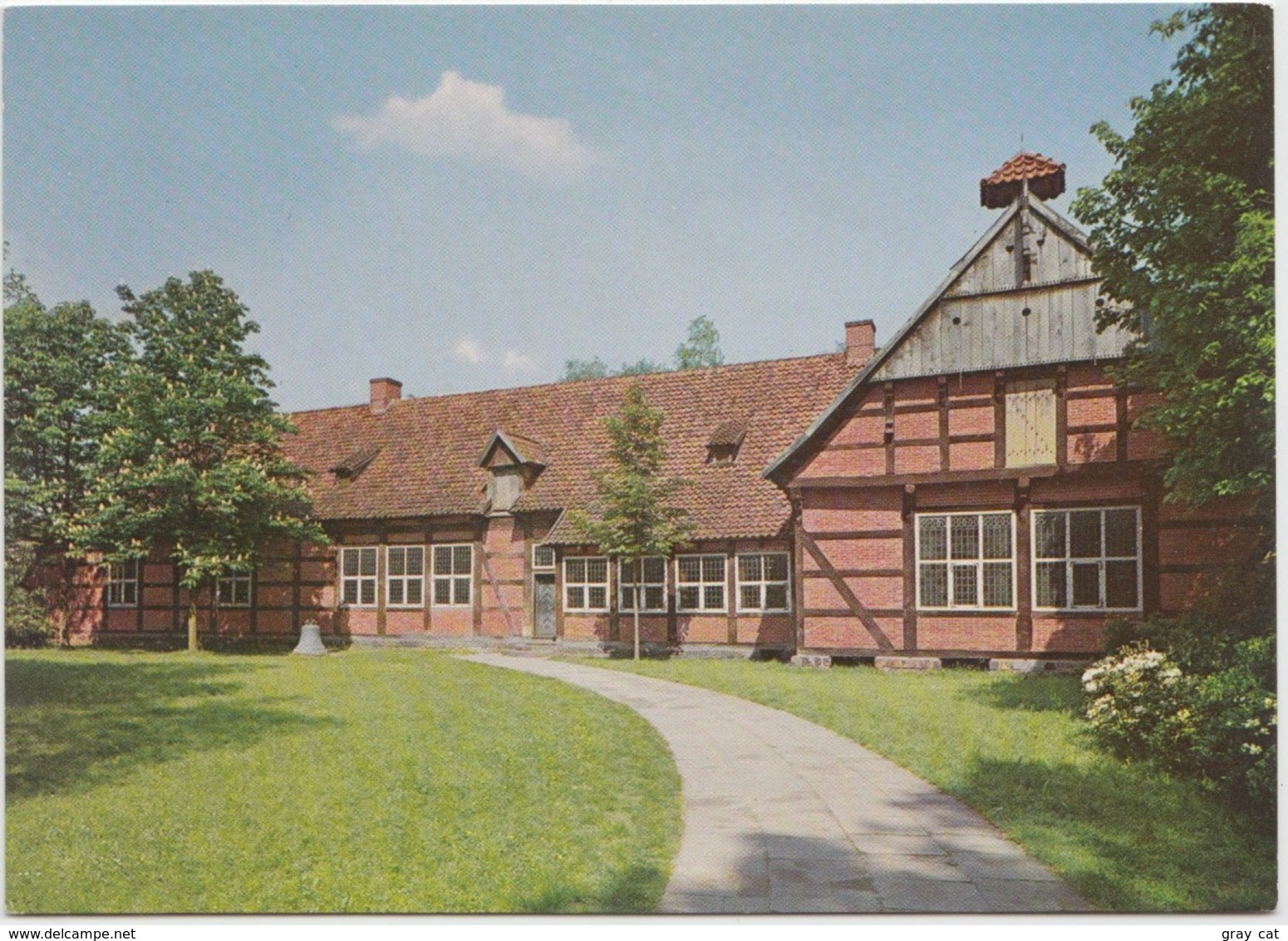 Herrenhaus "Burg Arkenstede" Museumsdorf, Cloppenburg, Niedersachsisches Freilichtmuseum  Unused Postcard [21403] - Cloppenburg