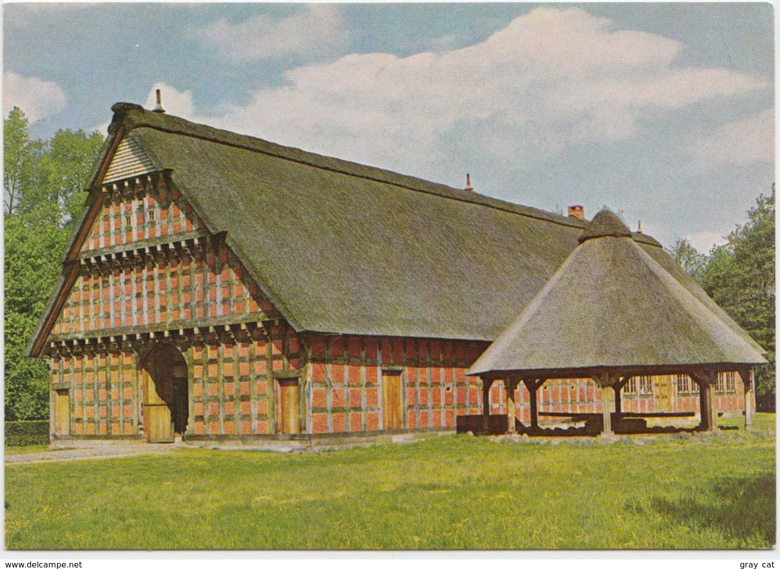 Quatmannshof Mit Dreschturm, Museumsdorf Cloppenburg, Niedersachsisches Freilichtmuseum, Unused Postcard [21407] - Cloppenburg