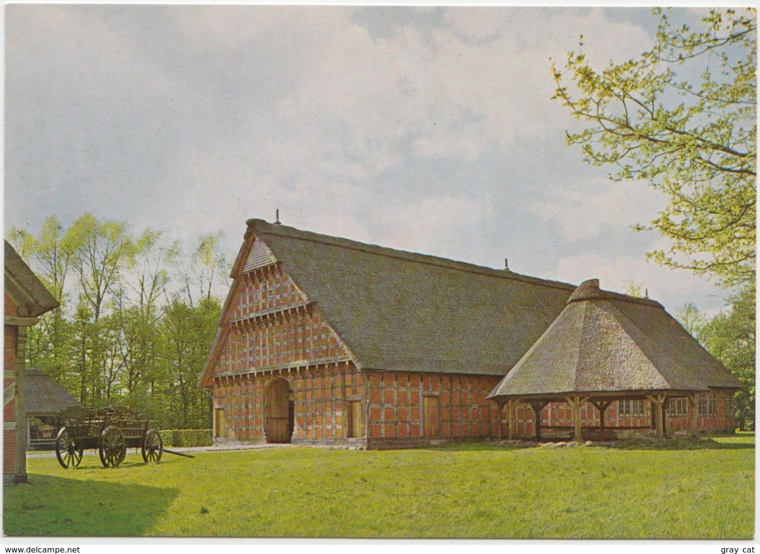 Quatmannshof Mit Nebengebauden, Museumsdorf Cloppenburg, Niedersachsisches Freilichtmuseum, Unused Postcard [21408] - Cloppenburg