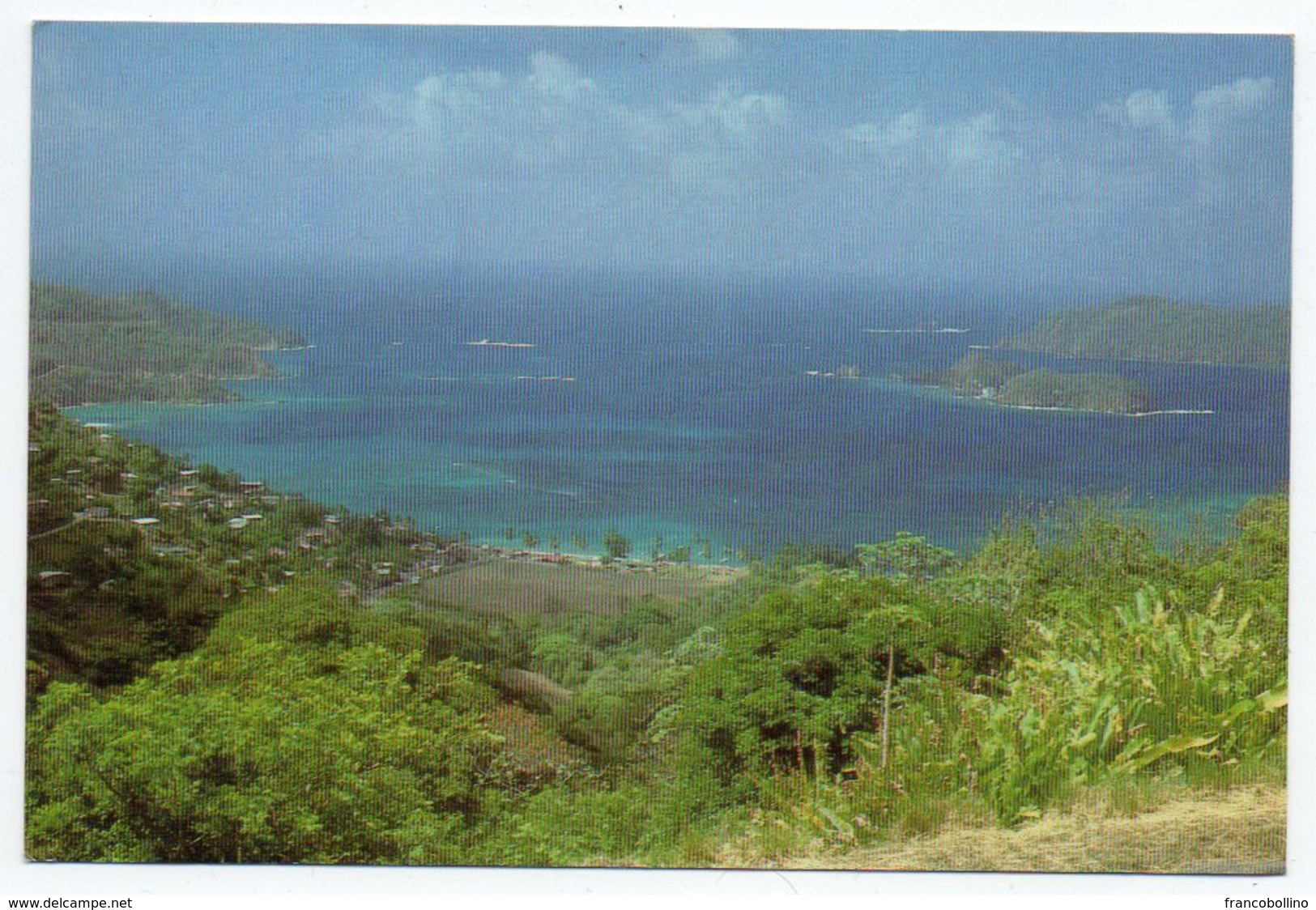 TRINIDAD & TOBAGO - GOAT ISLAND AND LITTLE TOBAGO FROM SPEYSIDE LOOKOUT,TOBAGO / THEMATIC STAMP - BIRD - Trinidad