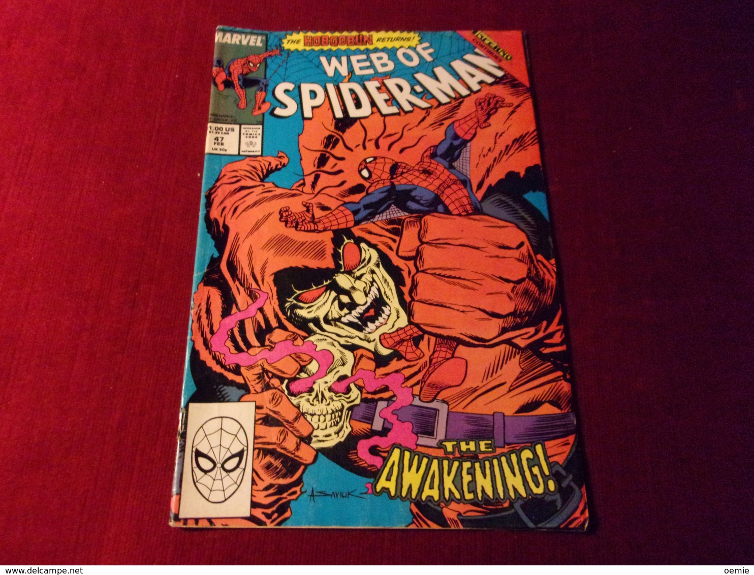 WEB OF   SPIDER MAN   47 FEB - Marvel