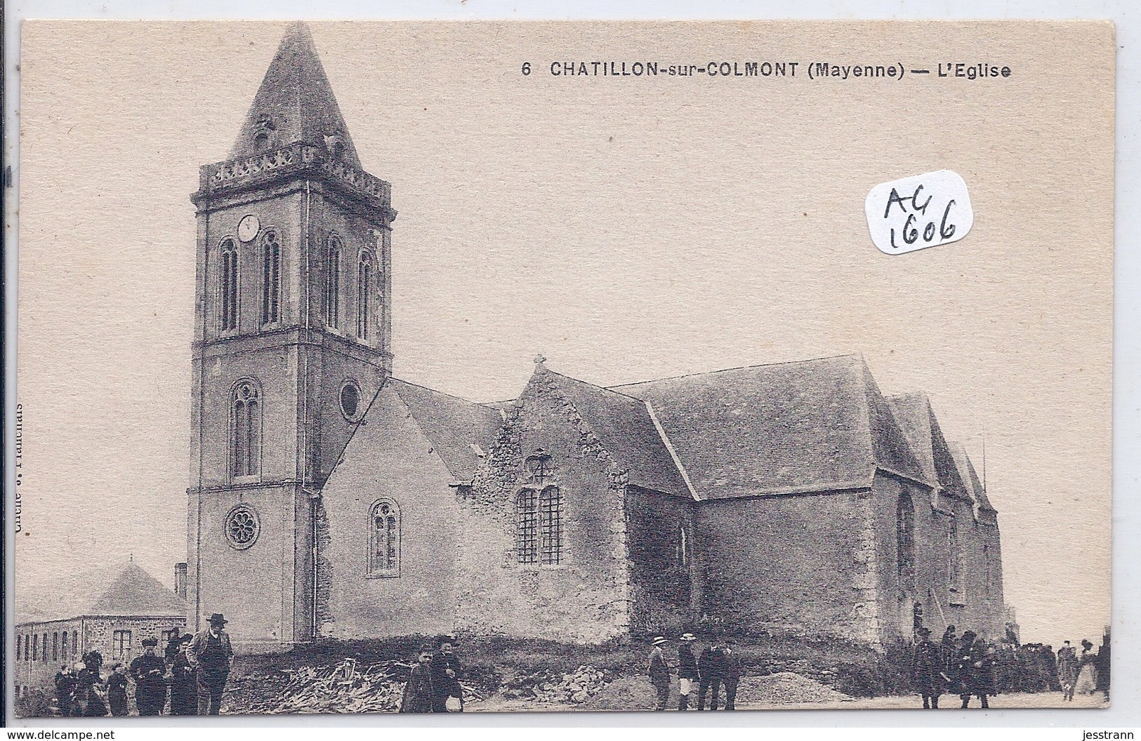 CHATILLON-SUR-COLMONT- L EGLISE - Autres & Non Classés