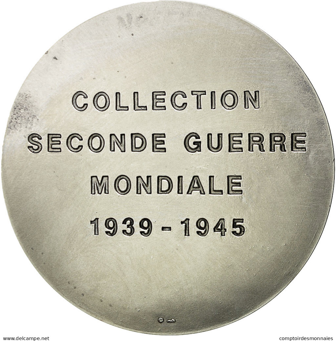 France, Médaille, Seconde Guerre Mondiale, Général De Gaulle, Mauviel, SPL+ - Altri & Non Classificati