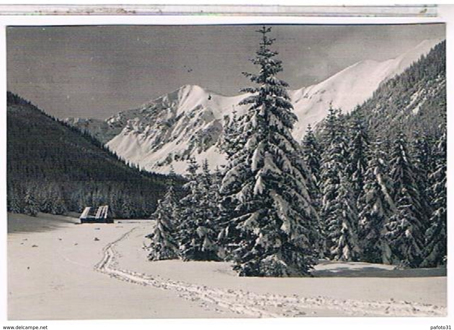 CPA POLOGNE TATRY ZACHODNIE DOLINA....1938..............CB18 - Pologne