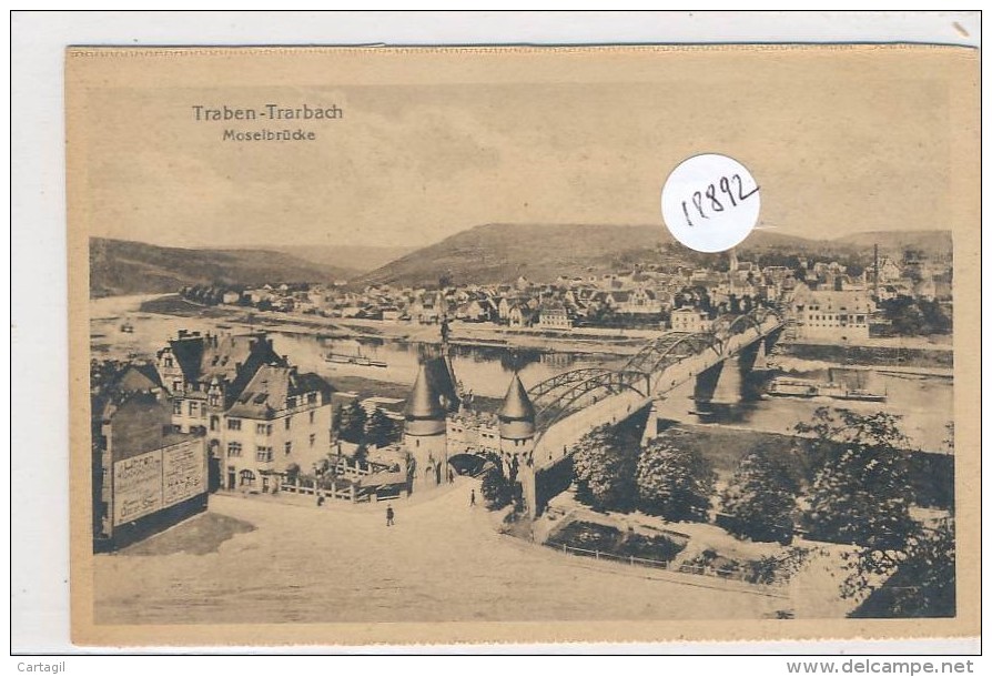 CPA -18892- Allemagne - Traben Trarbach - Moselbrücke-Envoi Gratuit - Traben-Trarbach