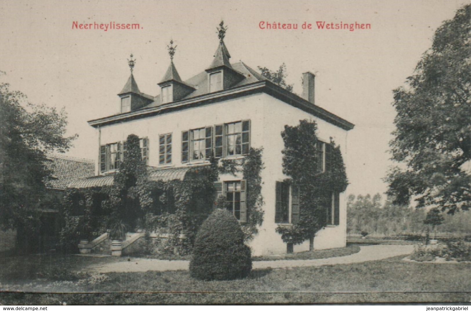 Neerheylissem Chateau De Wetsinghen - Autres & Non Classés