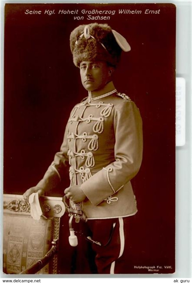 52824668 - Grossherzog Wilhelm Ernst Uniform - Familles Royales