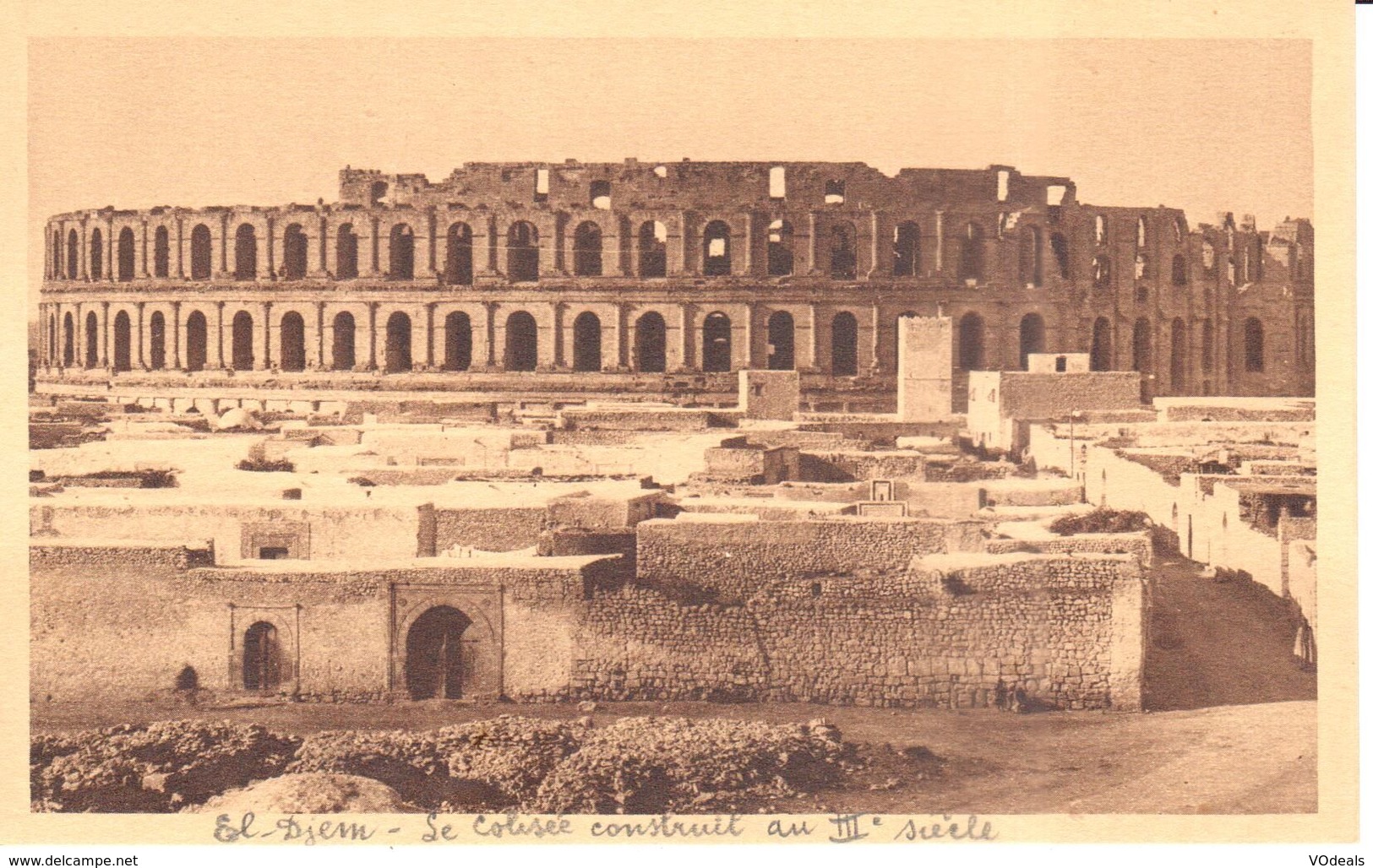 Tunisie - El-Djem - Le Colisée Au III Sciècle - Tunesië