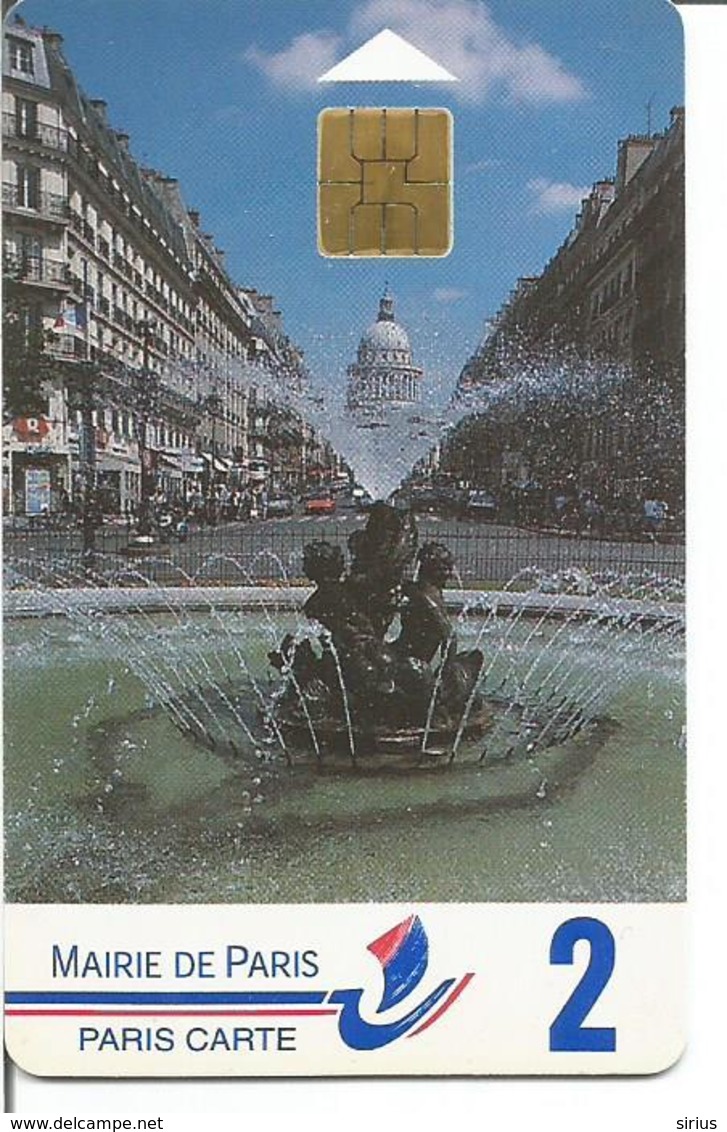 MAIRIE DE PARIS -  PARIS CARTE 2 - ROSTAND SO6 Verso 5B ( N° 0424 - La Cote En Poche ) - Scontrini Di Parcheggio