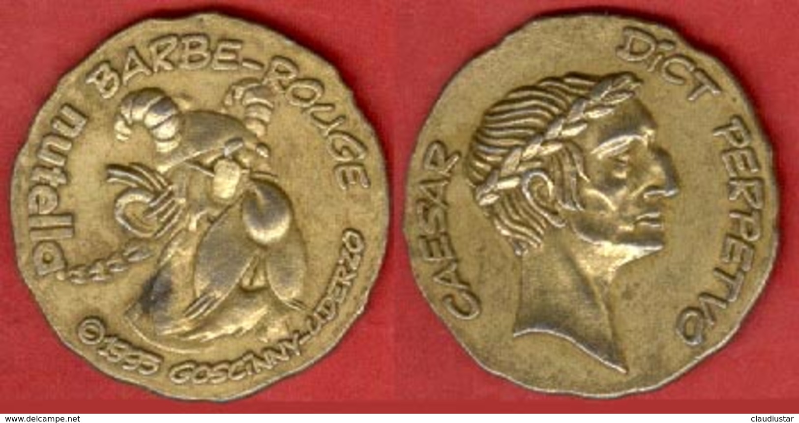 ** 9  LOTS  -  JETONS  ASTERIX  -  OBELIX  +  MEDAILLE ** - Autres & Non Classés