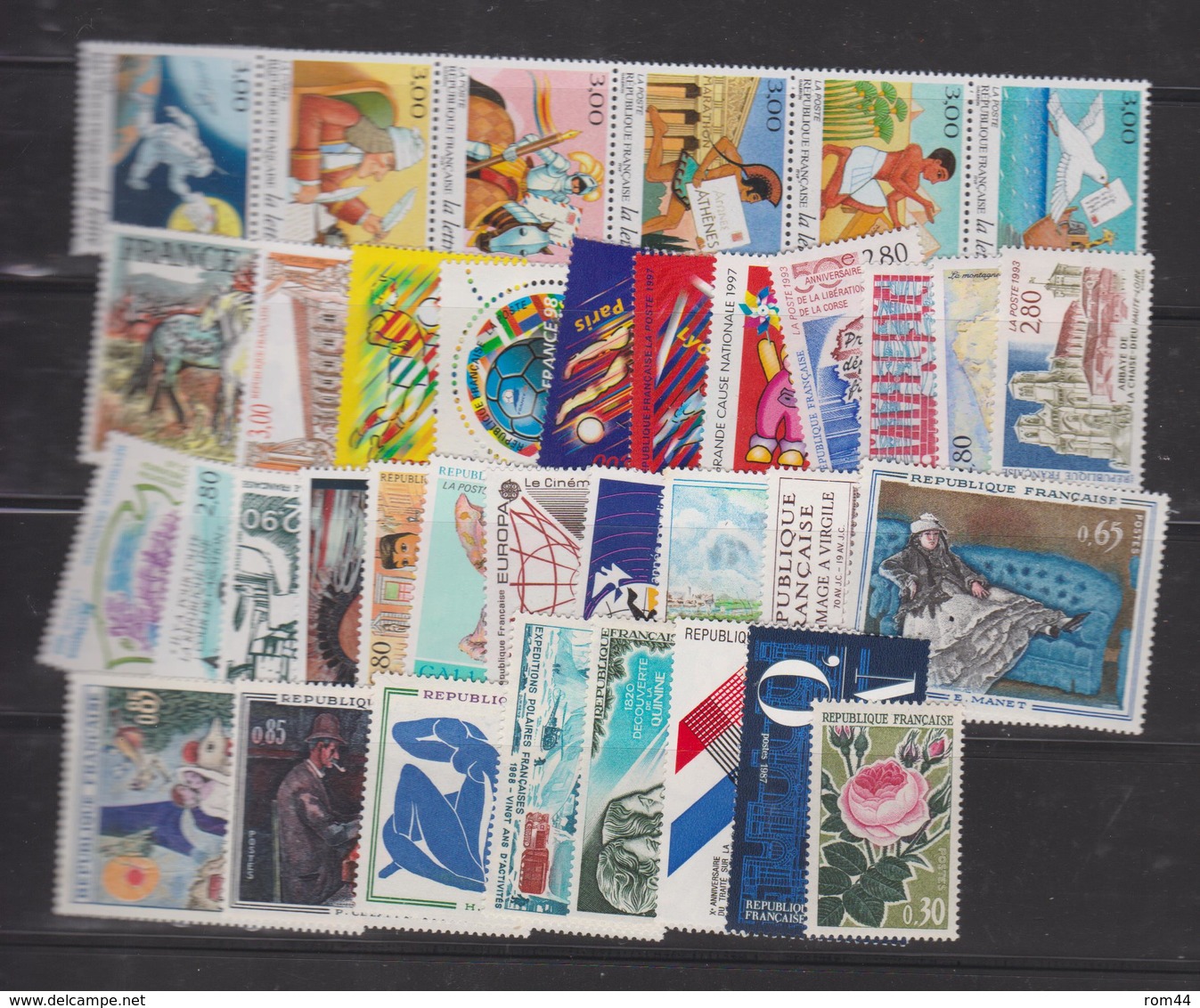 FRANCE LOT Timbres Neufs** En Francs Pour Courrier - Collections