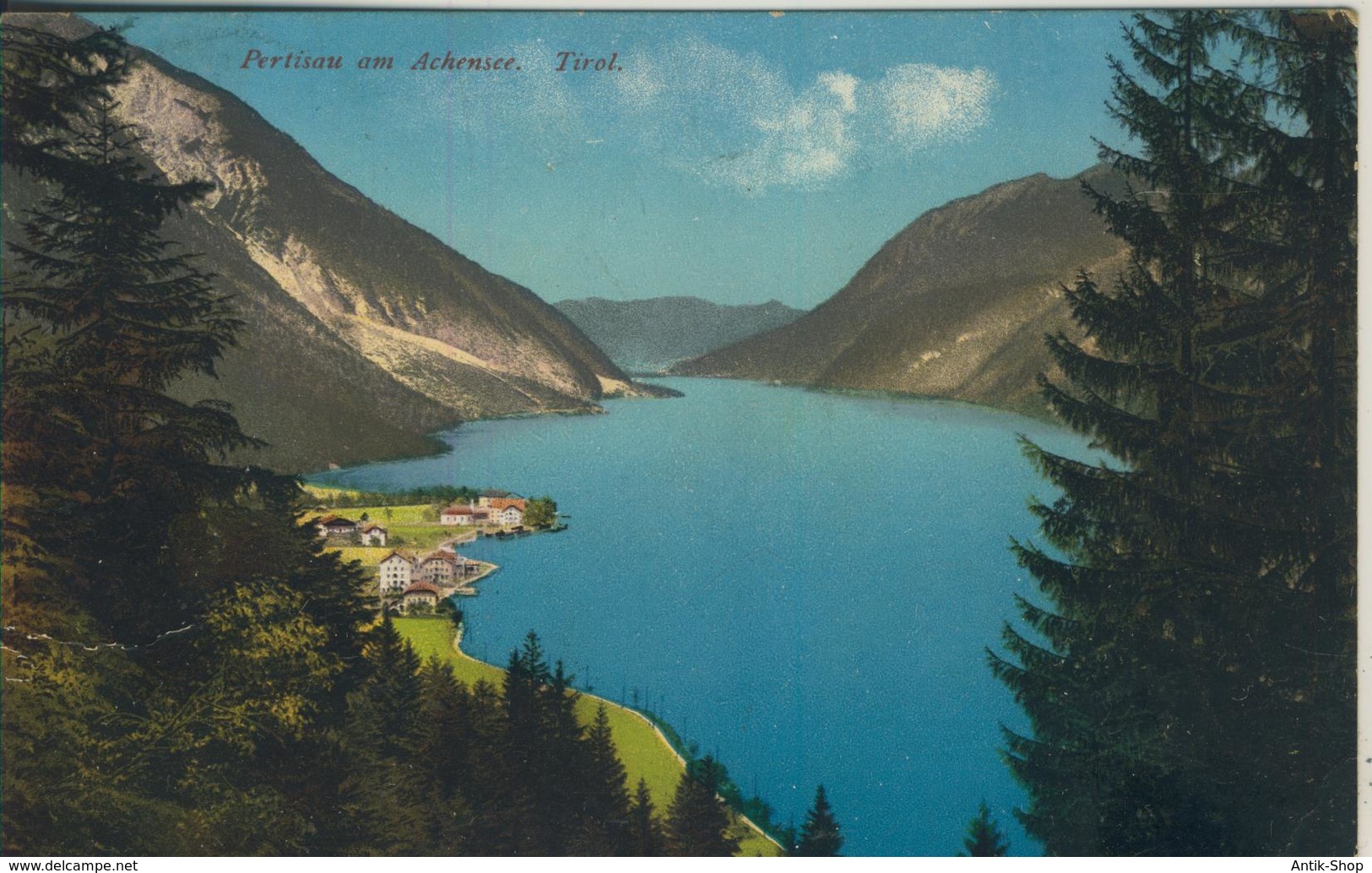 Pertisau V. 1912  Am Achersee  (758) - Pertisau