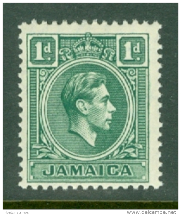 Jamaica: 1938/52   KGVI    SG121    &frac12;d  Blue-green   MH - Jamaica (...-1961)
