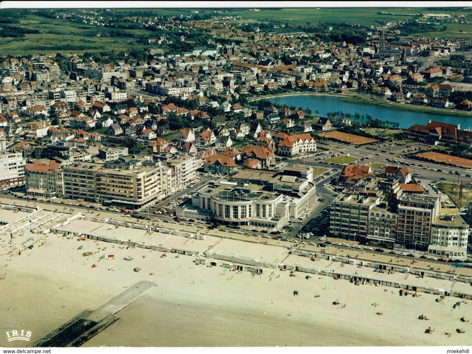 KNOKKE-ZOUTE -VUE AERIENNE - Knokke