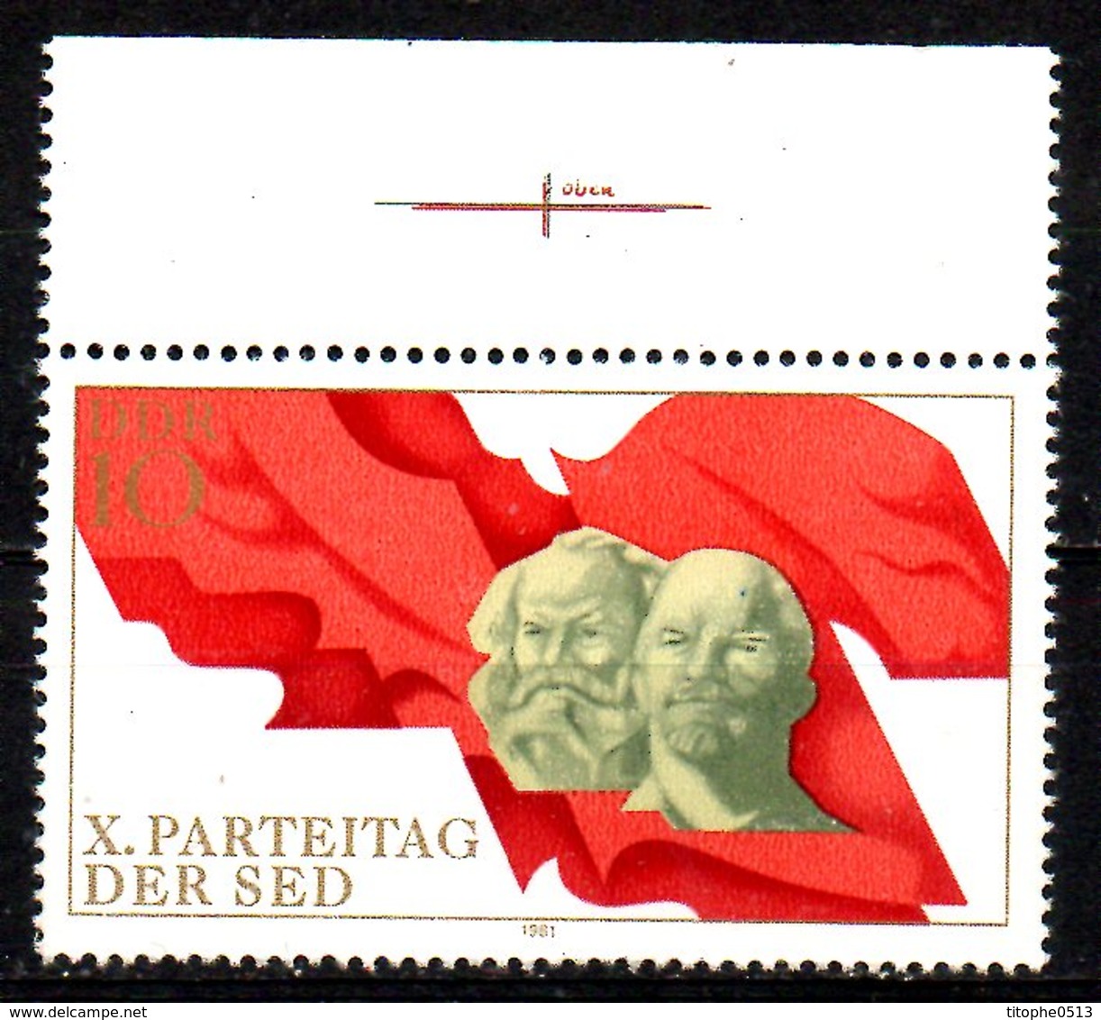 RDA. N°2240 De 1981. Marx/Lénine. - Karl Marx