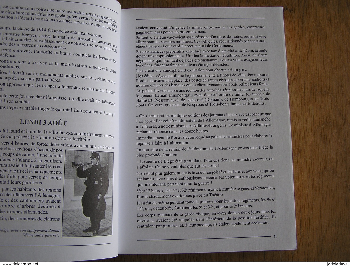 LIEGE 1914 1918 Chroniques Mensuelles Août 1914 à Novembre 1918 Guerre 14 18 Occupation Industrie FN Atrocités - Guerre 1914-18