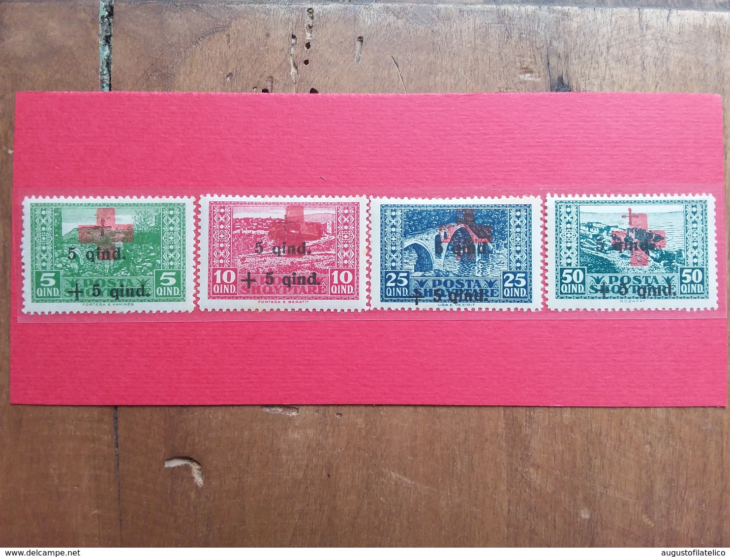 ALBANIA 1924 - Croce Rossa Nn. 100/03 Nuovi * + Spese Postali - Albania