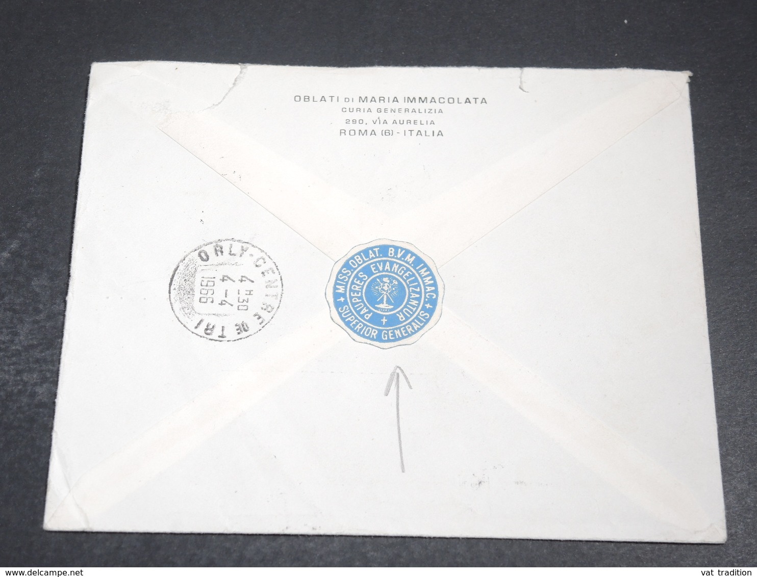 VATICAN - Enveloppe En Exprès Pour La France En 1966 , Affranchissement Plaisant - L 20140 - Lettres & Documents