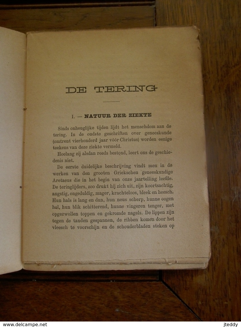 Oud Boek  DE  TERING  Door D.  E. Remouchamps   Boekhandel  J. Vuylsteke  GENT  1892 - Antiquariat