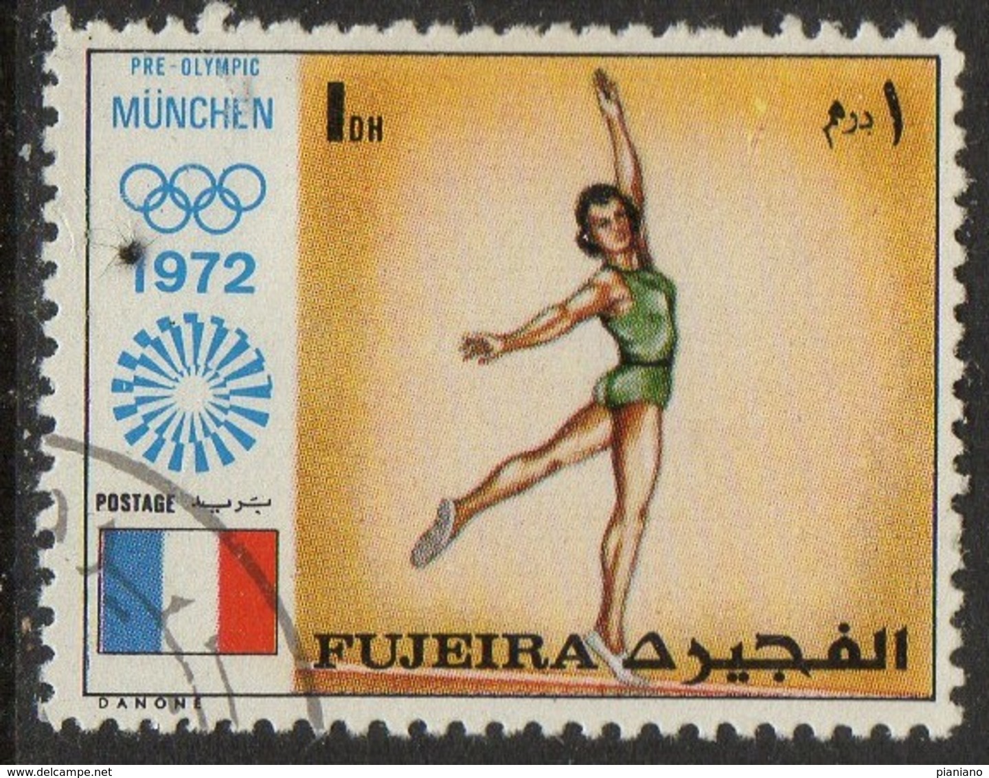PIA- ARAB. SUD EST - FUJEIRA - 1972 - Giochi Olimpici Di Monaco  -(Yv  63) - Saudi Arabia
