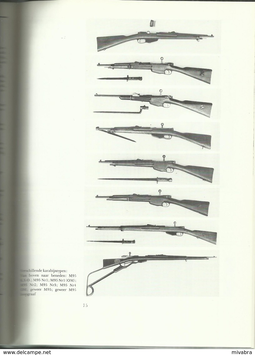 VUURWAPENS VAN 1840 TOT HEDEN - J. LENSELINK - FIBULA 1975