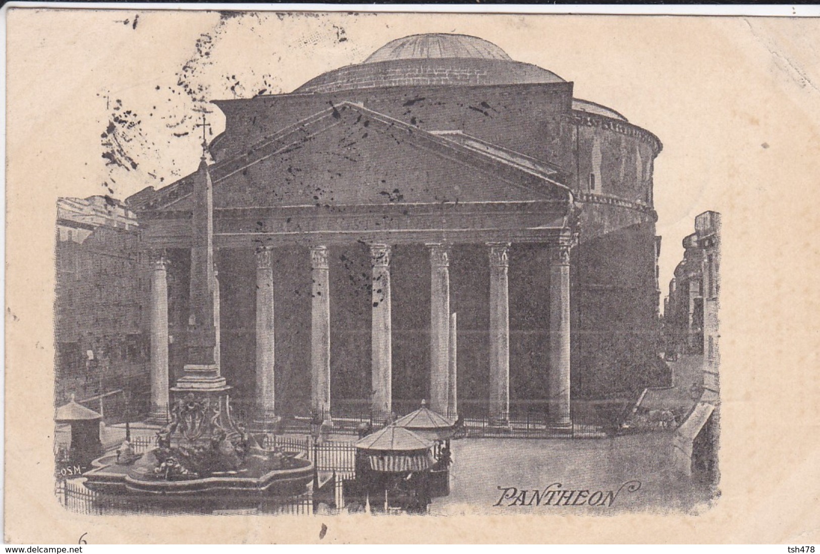 ITALIE---ROME---PANTHEON--voir  2 Scans - Panthéon