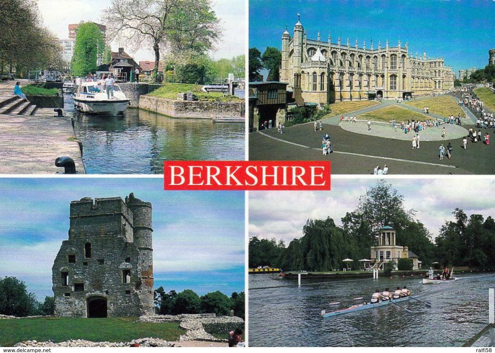 1 AK England * Ansichten Der Grafschaft Berkshire U.a. Schloss Windsor, Die Burgruine Donnington Castle Bei Newbury * - Windsor Castle
