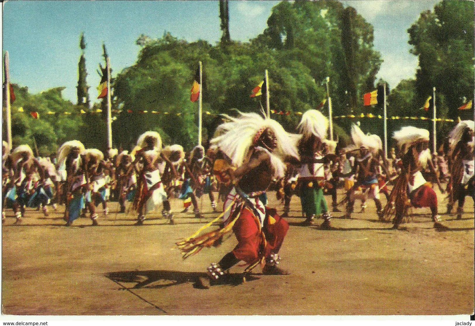 Ruanda-Urundi - Voyage Du Roi Au Congo été 1955.  (2 Scans) - Ruanda-Urundi