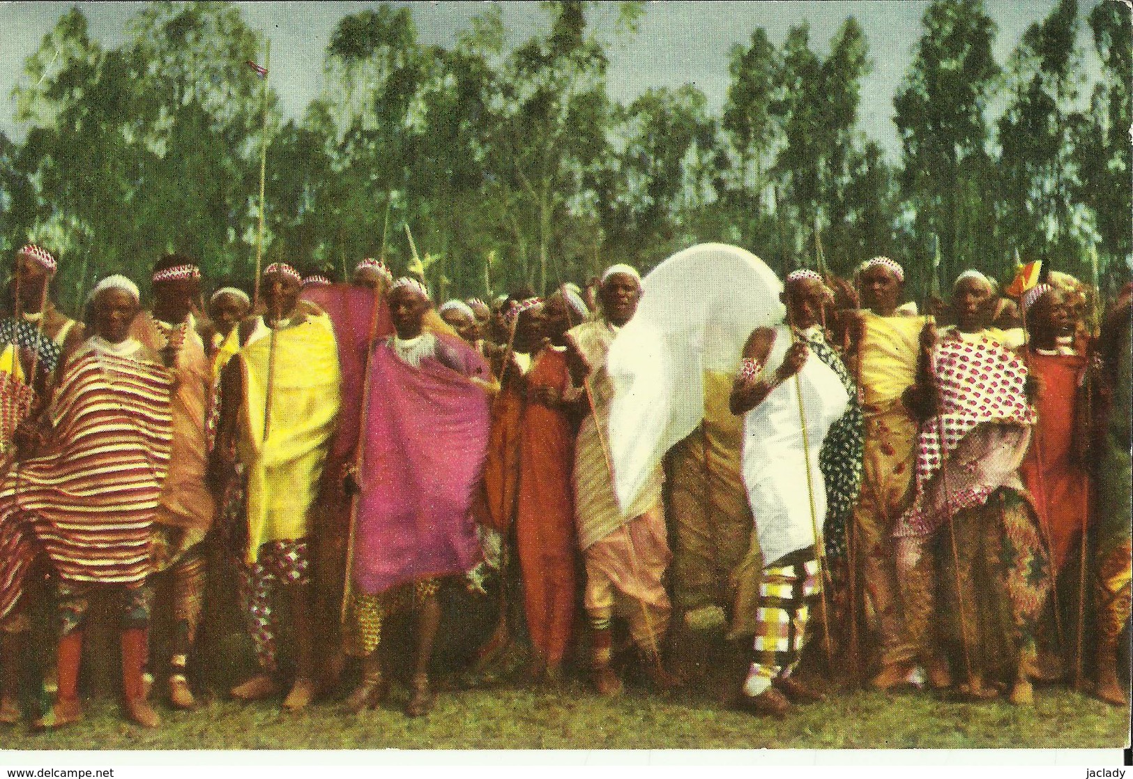 Ruanda-Urundi - Voyage Du Roi Au Congo été 1955.  (2 Scans) - Ruanda-Urundi