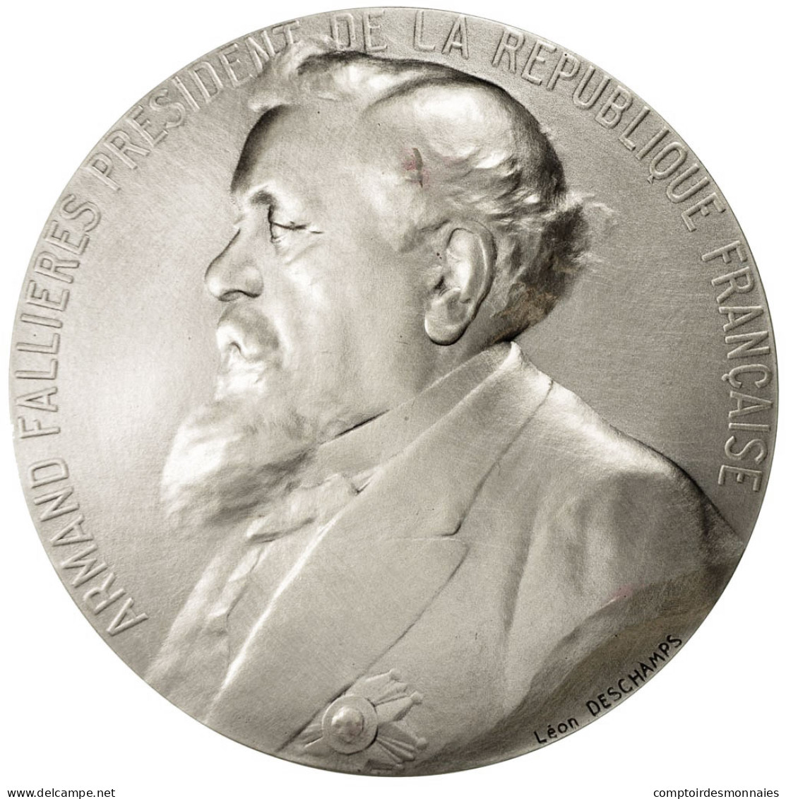 France, Médaille, Les Présidents De La République, Armand Fallières - Other & Unclassified