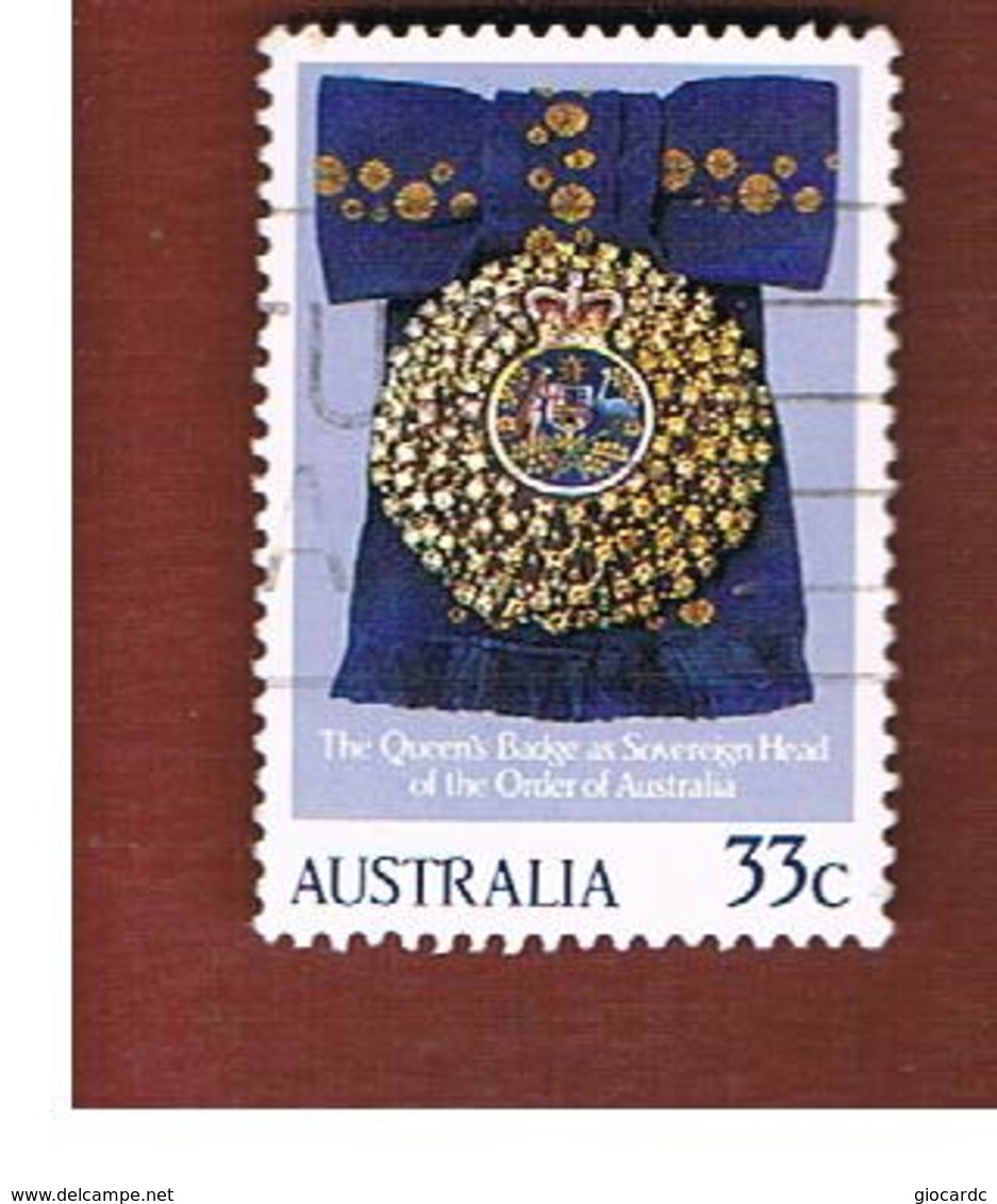 AUSTRALIA  - SG 977 -  1985 ORDER OF AUSTRALIA         -  USED - Usati