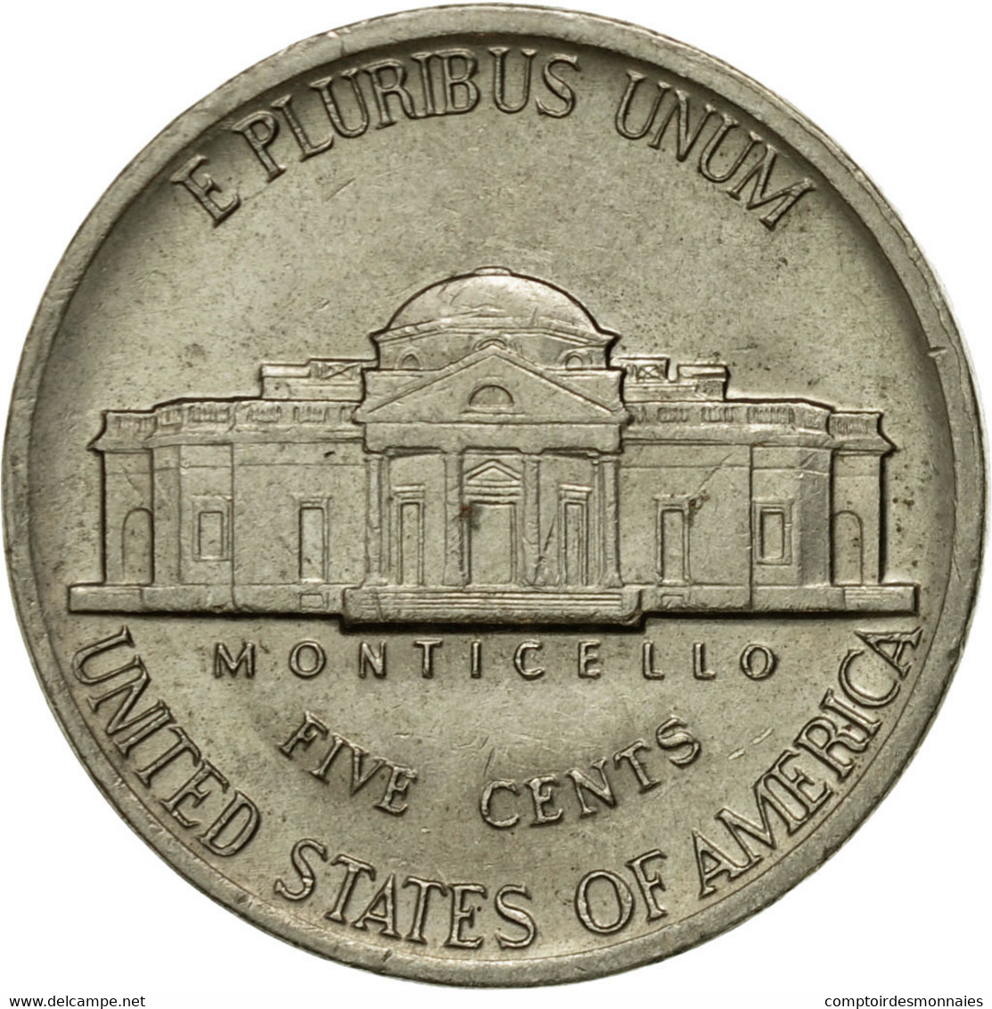 Monnaie, États-Unis, Jefferson Nickel, 5 Cents, 1984, U.S. Mint, Philadelphie - 1938-…: Jefferson