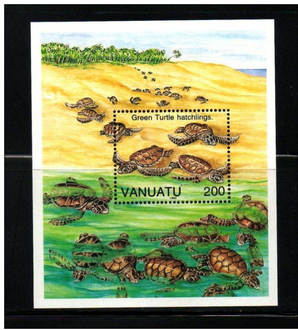 VANUATU    NEUF Sans Charnière   N° B.F.  20      N**     TORTUES - Vanuatu (1980-...)