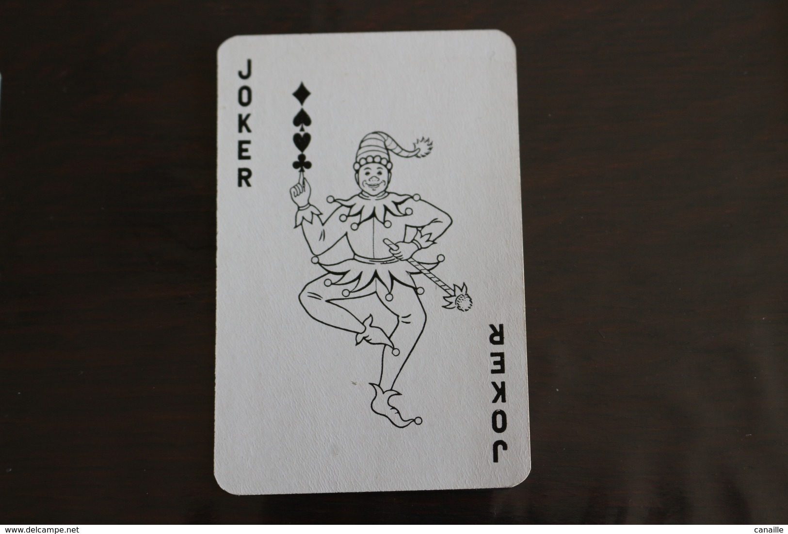 Playing Cards / Carte A Jouer / 1 Dos De Cartes Avec Publicité / Joker - - Autres & Non Classés