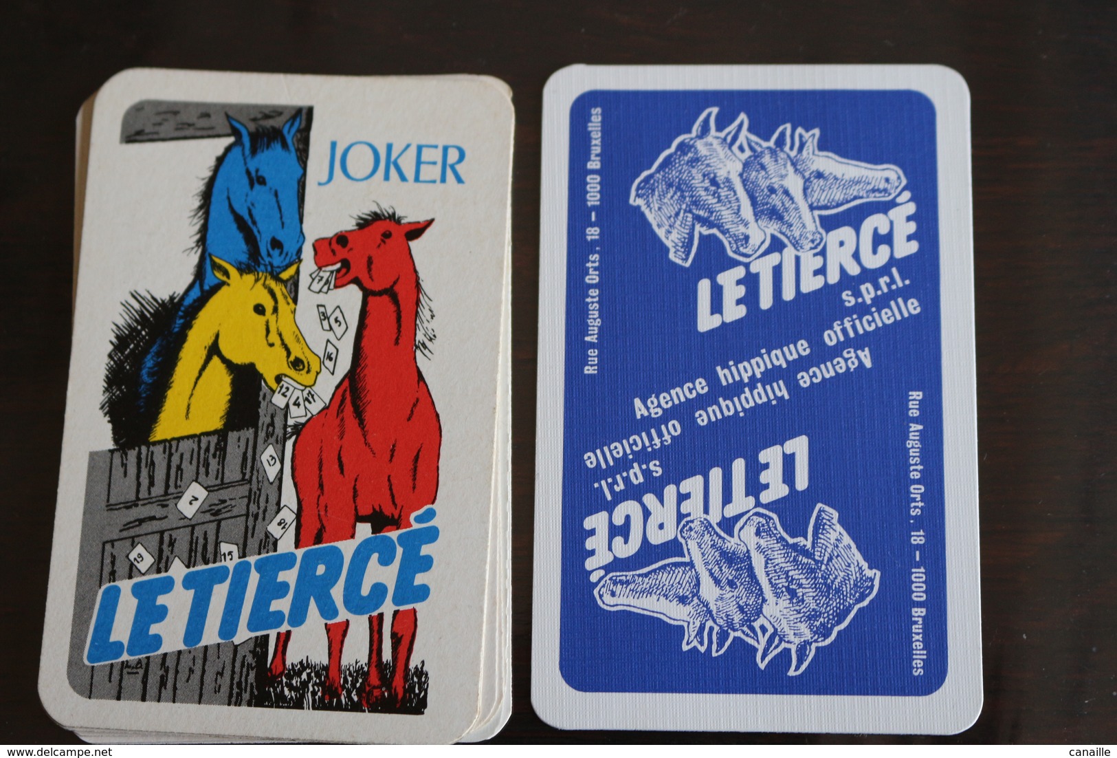 Playing Cards / Carte A Jouer / 1 Dos De Cartes Avec Publicité / Joker - The World Joker .- - Andere & Zonder Classificatie